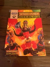 Chaos Dwarf Army Book / Codex 4th Edition - Black Library - Warhammer Fantasy