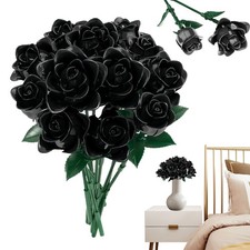 585pcs Gothic Black Rose