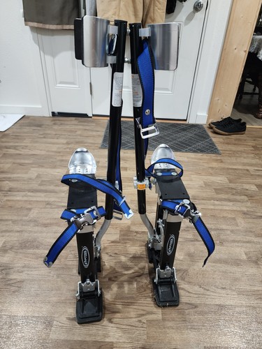 Open box drywall stilts - box,