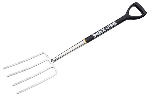 Stainless steel border fork - stainless,