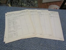 1974 FORD TORINO LTD COUGAR MERCURY 351W VACUUM HOSE ROUTING DIAGRAMS SHEETS SET