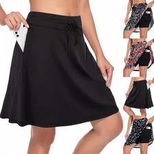 Womens Gym Yoga Pocket Skorts