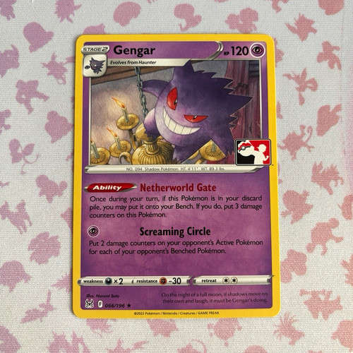 Pokemon tcg gengar 066 - pokemon,