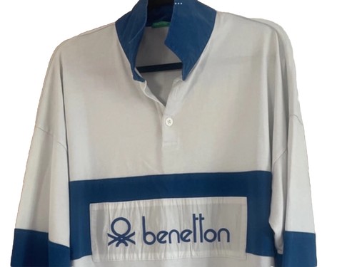 Benetton rugby shirt - shirt, xl