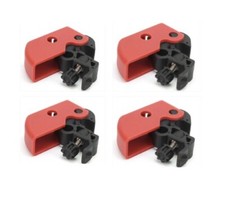 4 X MCB Circuit Breaker Lock Off Safety Lockout  Switch Isolation Device Nylon