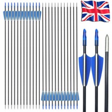 24x archery arrows - 24x, fibreglass
