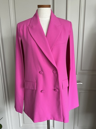 Zara womens pink collared - zara,