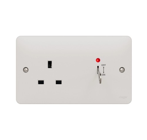 13a double plate sockets - double,