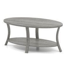 Rubber Wood Accent Tea Table
