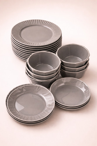 Piece gray ikea strimmig - 32,
