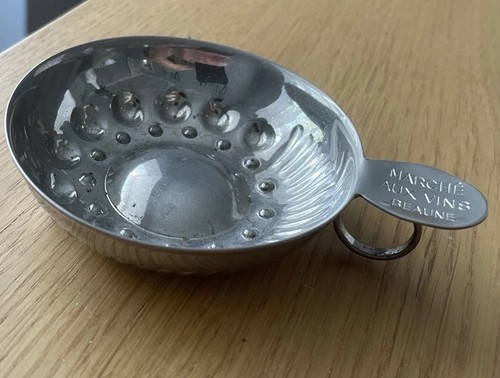 Tastevin silver dish marche - dish,