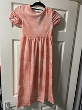 Brand new size 10 washed orange midi dress