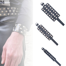 Genuine Leather Brass Studded