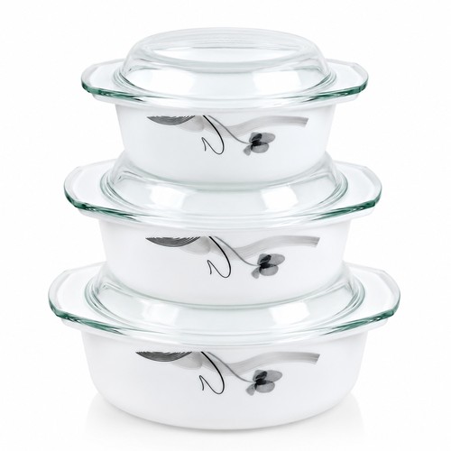 Piece opal glass bowl set - piece,