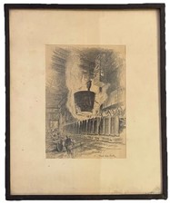 ANTIQUE 1930 MOLTEN STEEL