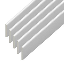 UPVC Plastic Trim 45mm x 2m x