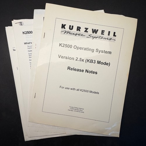 Vintage kurzweil k2500 - kurzweil,