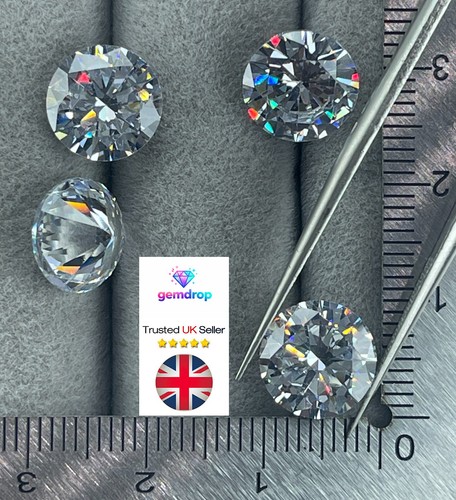 10mm 4ct moissanite - 4ct,