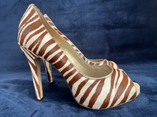 Carvela brown cream - 4,