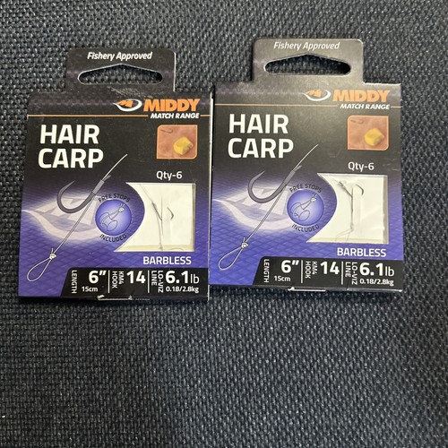 Middy hair carp - middy, 6”