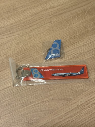 Boeing 737 keyring set - boeing, |