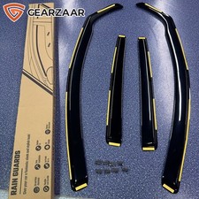 4pcs Wind Deflectors Tinted For VW GOLF MK6 2008-2012 5 Door Hatchback W/ Clips