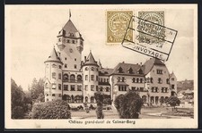 Old postcard Colmar-Berg
