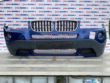 BMW X5 ESTATE 5DR D SPORT EDITION MK1 FL E53 2006 BLUE 381 FRONT BUMPER MARKS