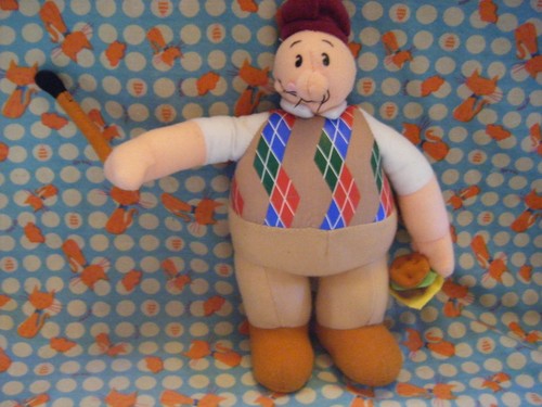 Rare popeye wimpy soft toy - popeye,