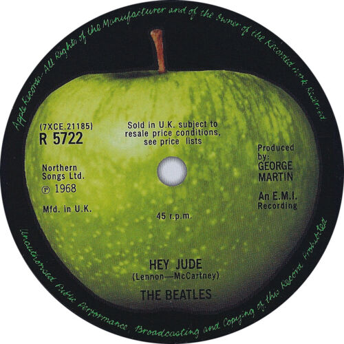 Beatles hey jude abbey road - beatles.,