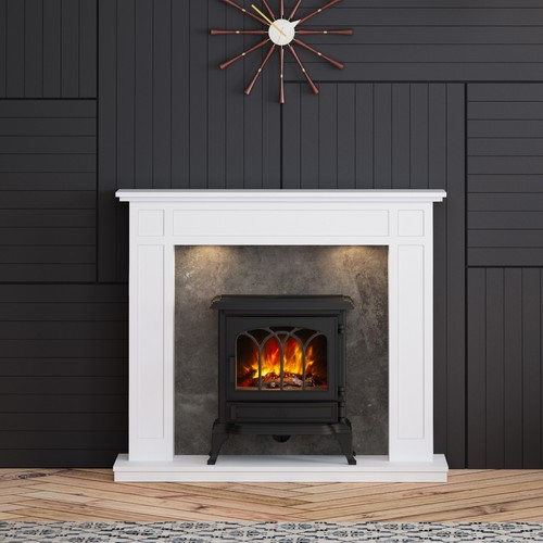 Amble inglenook fireplace - amble,