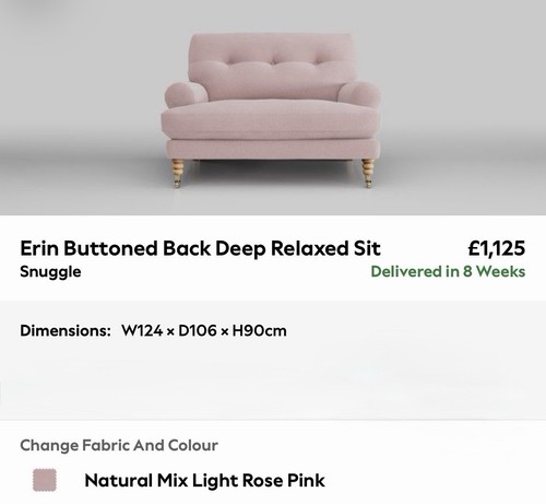 Next erin buttoned back deep - back,