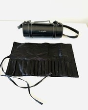 MAC Professional Make Up Brushes Carry Vanity Cosmetic Black Case Bag - Empty