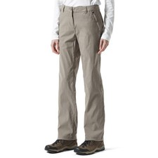 CRAGHOPPERS WOMENS KIWI PRO STRETCH TROUSERS CWJ1072 MUSHROOM