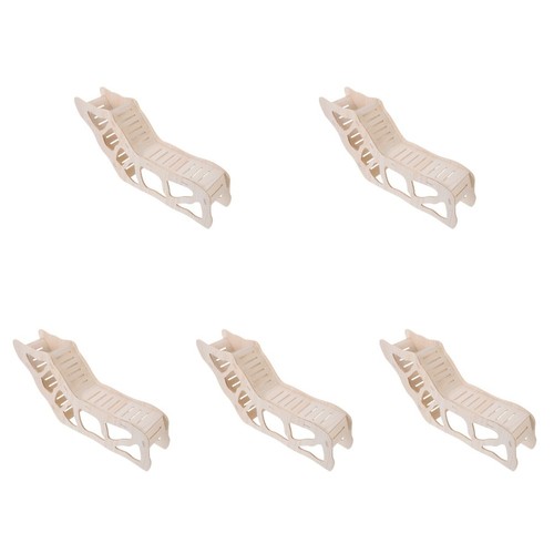 Beige wooden hamster - beige, climbing