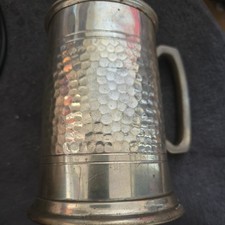 Vintage Hammered Pewter