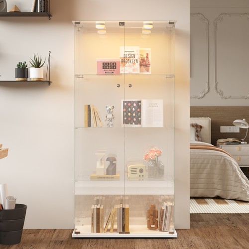 Glass display cabinet - 64"glass,