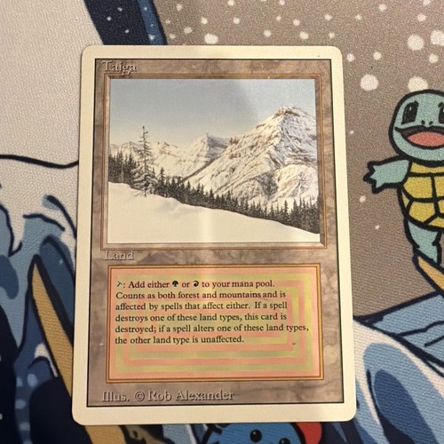 Mtg taiga revised edition dual - taiga,