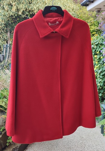Ladies red cape - ladies,