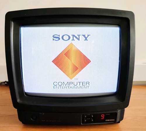 Orion crt cube tv video - orion, 14"