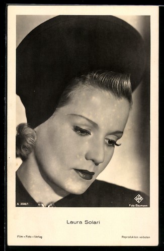 Postcard actress laura solari - postcard,