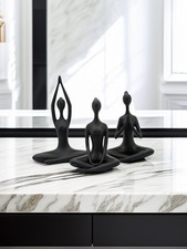 Yoga Meditation Sculpture Set