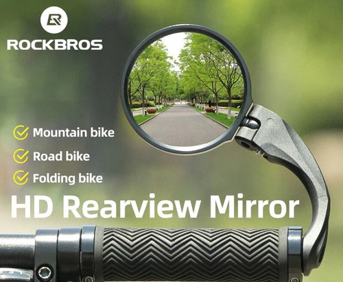 Rockbros bike mirrors view - rockbros,