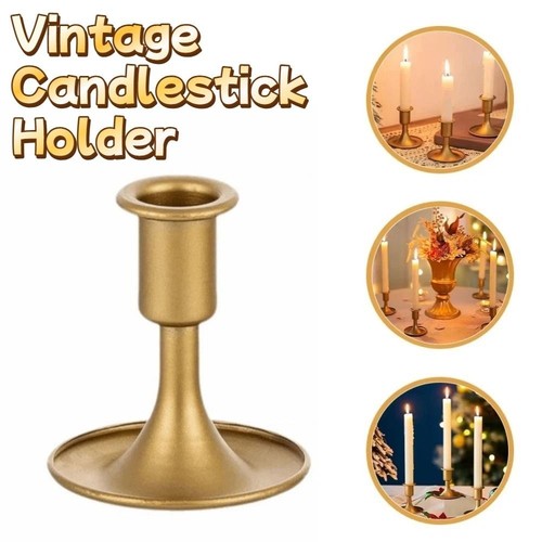 Taper candle stand vintage - candle,
