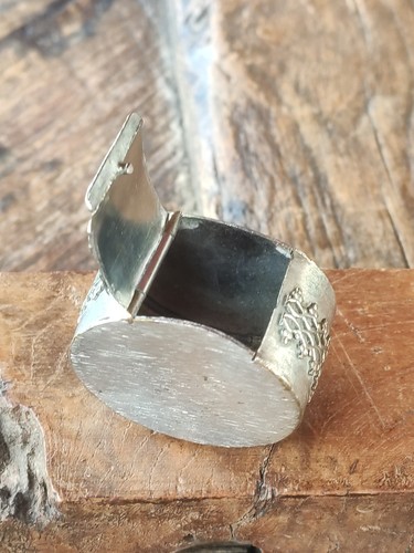 Vintage silver plated metal - silver,