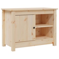 Solid Wood Pine TV Cabinet