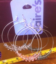 Earrings Triple Set Dangly Claire's Claires Accessories Official £5.50 RRP