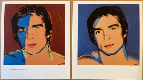 Andy warhol rudolf nureyev - x,