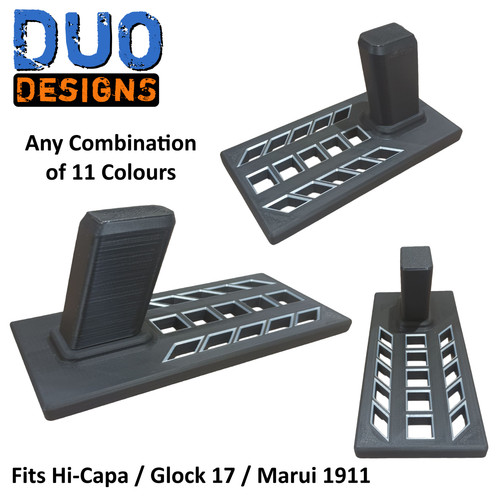 Airsoft pistol display stand - airsoft,