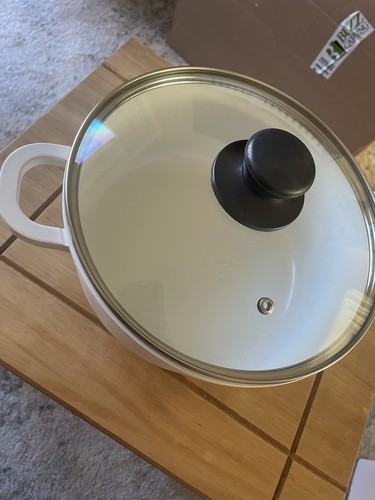Casserole dish and lid - dish,